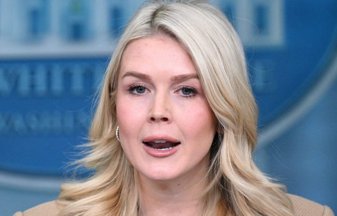 Die Sprecherin von  Trump, Karoline Leavitt, sagte am Donnerstag in Washington, die Entsendung europäischer Soldaten nach Grönland ändere nichts an Trumps Haltung (Archiv).<span class='image-autor'>Foto: AFP/MANDEL NGAN</span>
