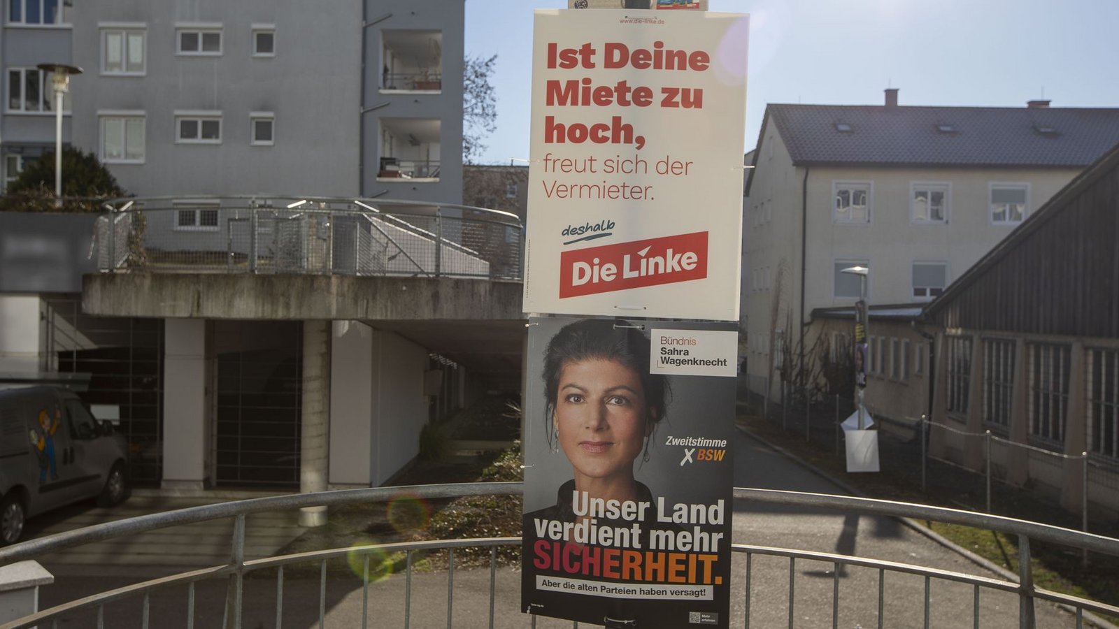 Das BSW will mehr Sicherheit: Es lehnt Rüstungsexporte in Kriegsgebiete ab, will den russischen Angriffskrieg mit Verhandlungen lösen und die Polizei besser ausstatten.Foto: Lichtgut/Leif Piechowski