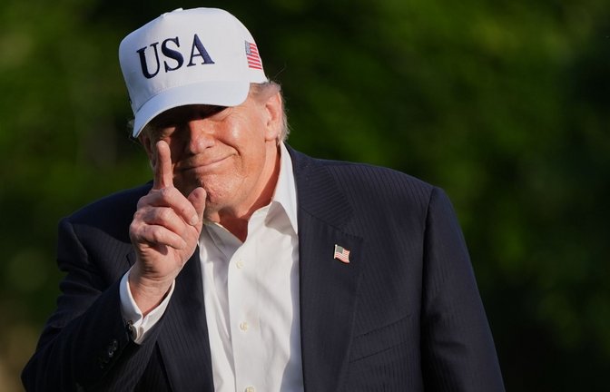 Trump betrachtet die Entscheidung über weitere Waffenverkäufe an Taiwan als nützliches Druckmittel gegenüber China.<span class='image-autor'>Foto: Jacquelyn Martin/AP/dpa</span>