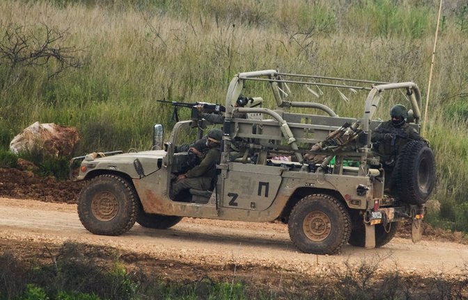 Israelische Soldaten im Südlibanon. (Archivbild)<span class='image-autor'>Foto: Ariel Schalit/AP/dpa</span>