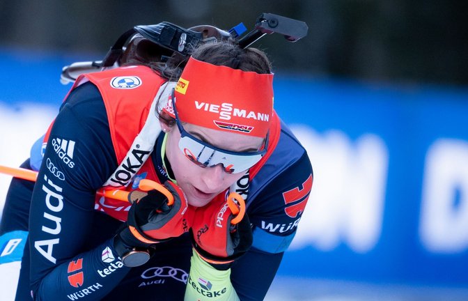 Startete gut in die Biathlon-Saison: Vanessa Voigt.<span class='image-autor'>Foto: Sven Hoppe/dpa</span>