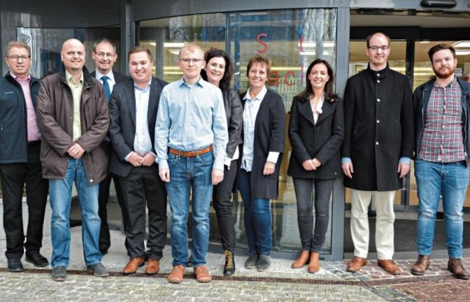 Die Kandidaten der FDP für die Gemeinderatswahl in Sachsenheim.  Foto: p