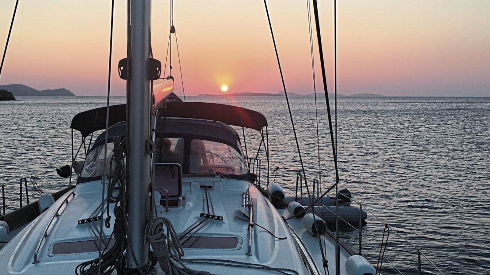 Auch postkartenidyllische Stimmungen wie diese erlebten die Schwaben auf ihrer Tour durch die griechische Inselwelt.  Fotos: p