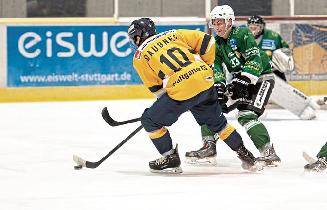 Die Stuttgart Rebels mit Ben Daubner haben in dieser Saison viel vor: Nach dem letzten Platz in der vergangenen Saison will der Regionalligist in die Play-offs.  Foto: Rebels