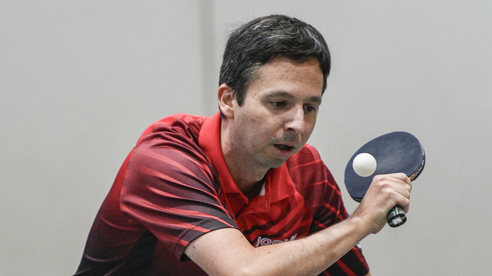 Michael Grimmeisen feiert mit dem TSV Großglattbach einen überraschenden Sieg bei den TTF Gündelbach. Foto: Archiv/Leitner