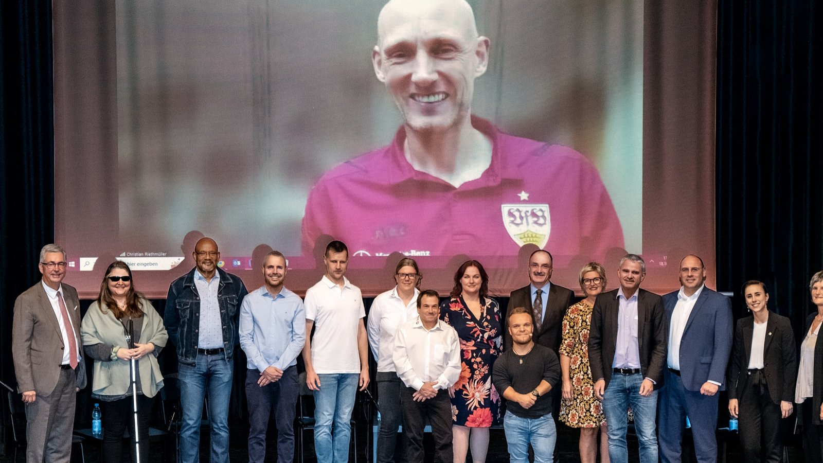 Die Teilnehmer der Inklusionskonferenz des Landkreises Ludwigsburg. Foto: LL