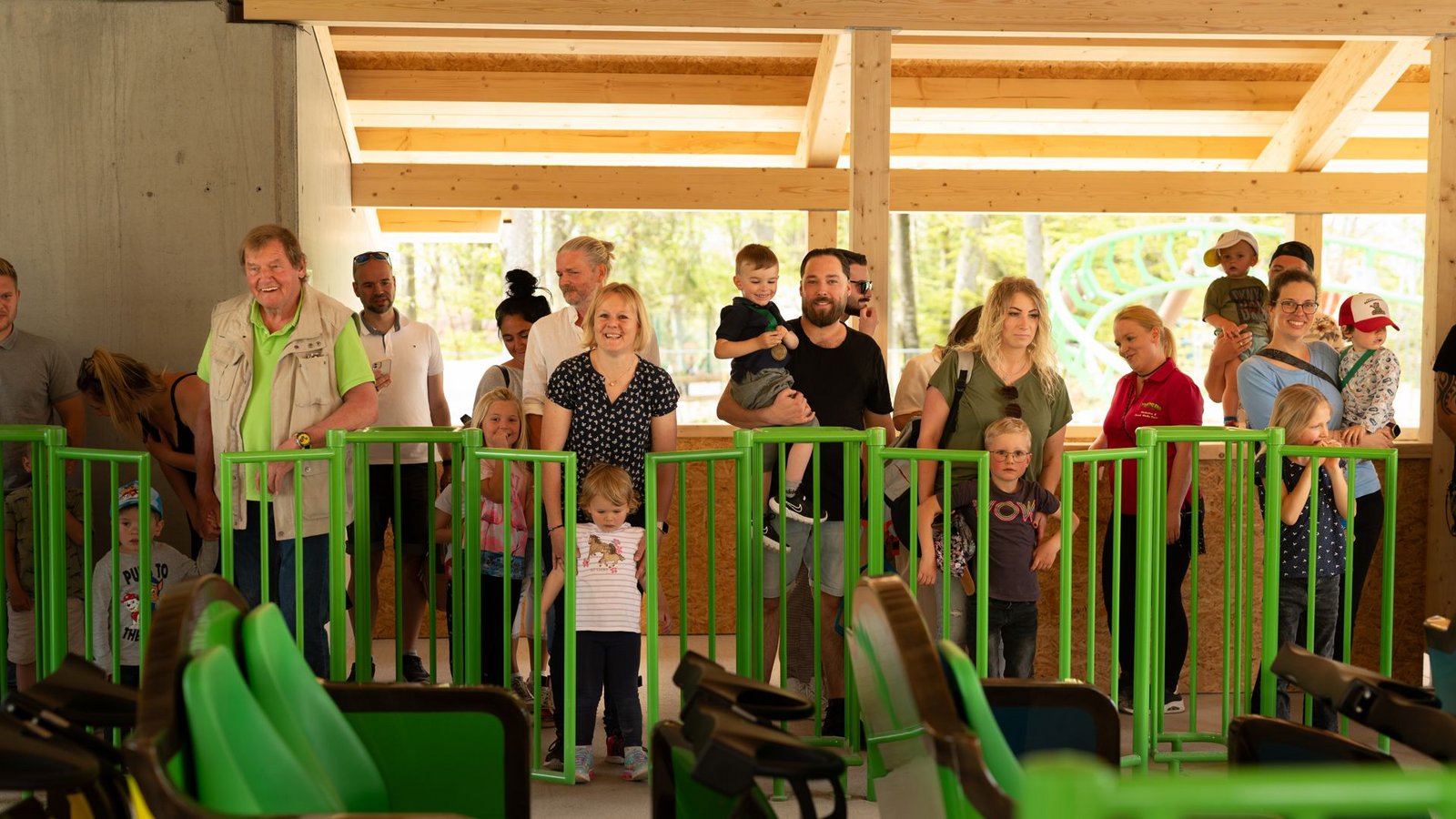 „Einige haben der Marienkäferbahn hinterher getrauert, aber waren jetzt total begeistert vom Wichtelexpress“, berichtet die Sprecherin.Foto: Freizeitpark Traumland „Einige haben der Marienkäferbahn hinterher getrauert, aber waren jetzt total begeistert vom Wichtelexpress“, berichtet die Sprecherin.Foto: Freizeitpark Traumland