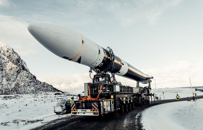 Isar Aerospace startet am 24. März 2025 erstmals die Trägerrakete Spectrum vom Andøya Spaceport in Norwegen. Alle Infos zum Testflug und zur Mission „Going Full Spectrum“.<span class='image-autor'>Foto: Isar Aerospace</span>