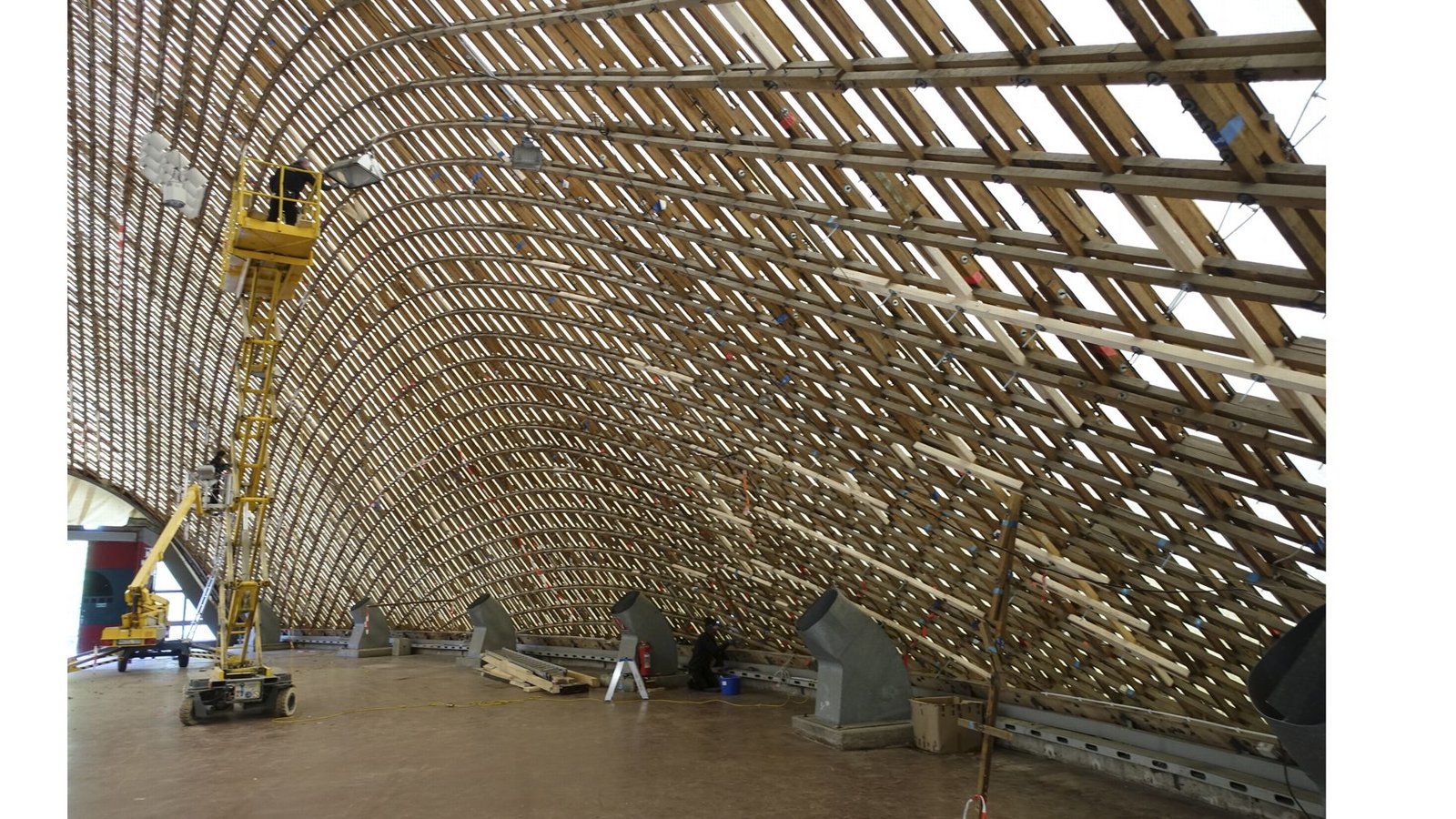 Die berühmte Halle . . .Foto: Fast + Epp Die berühmte Halle . . .Foto: Fast + Epp