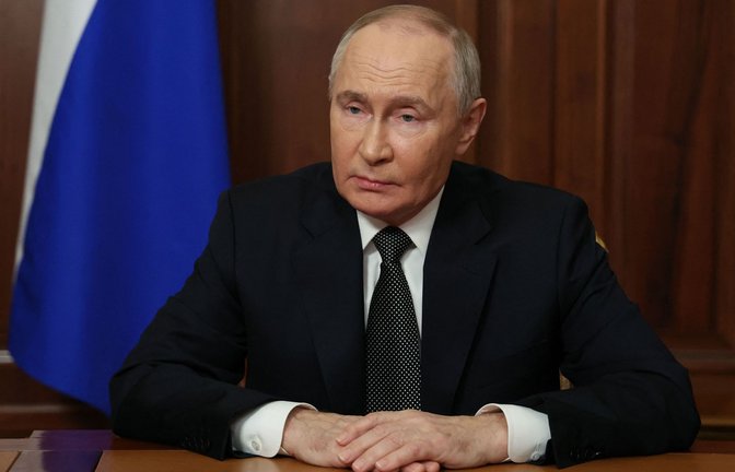Wladimir Putin erhöht den militärischen Druck auf die Ukraine. (Archivbild)<span class='image-autor'>Foto: AFP/VYACHESLAV PROKOFYEV</span>