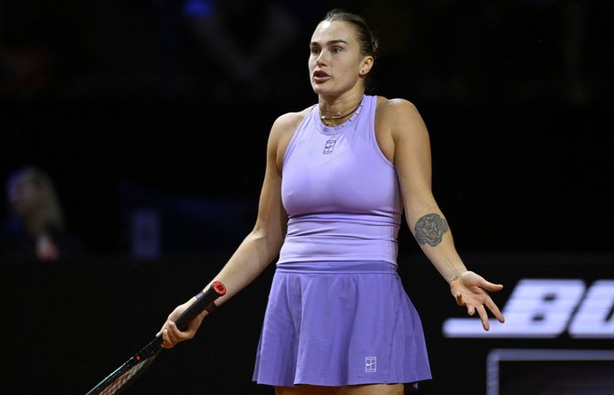 Im Vorjahr verliert Aryna Sabalenka (im Bild) in Stuttgart das Finale gegen Jelena Ostapenko.<span class='image-autor'>Foto: IMAGO/Michael Weber</span>