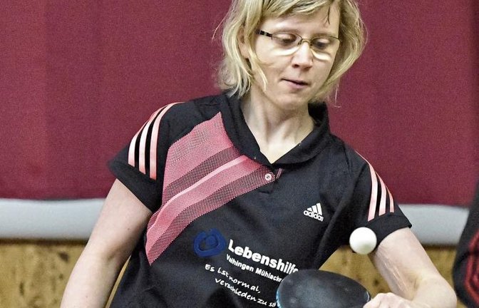 Katharina Strobel holte insgesamt drei Punkte, die 4:8-Niederlage des TSV Großglattbach bei der Premiere in der Landesklasse konnte sie aber auch nicht verhindern. Foto: Archiv/Leitner