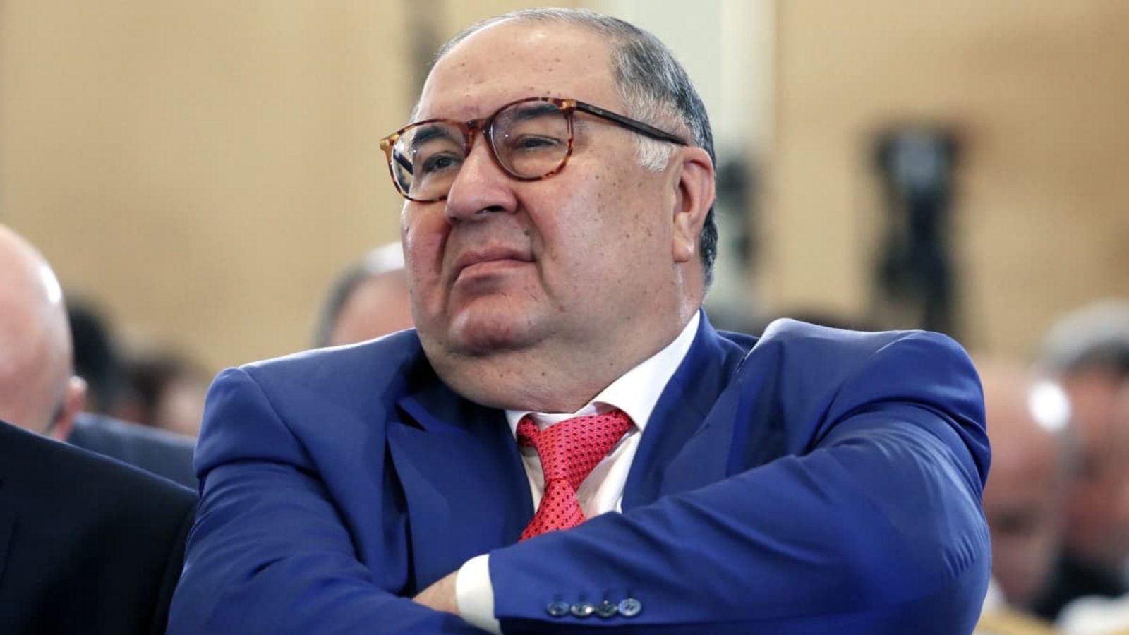 Der russische Oligarch Alischer Usmanow. (Archivbild)Yuri Kochetkov/epa/dpa Der russische Oligarch Alischer Usmanow. (Archivbild)Yuri Kochetkov/epa/dpa