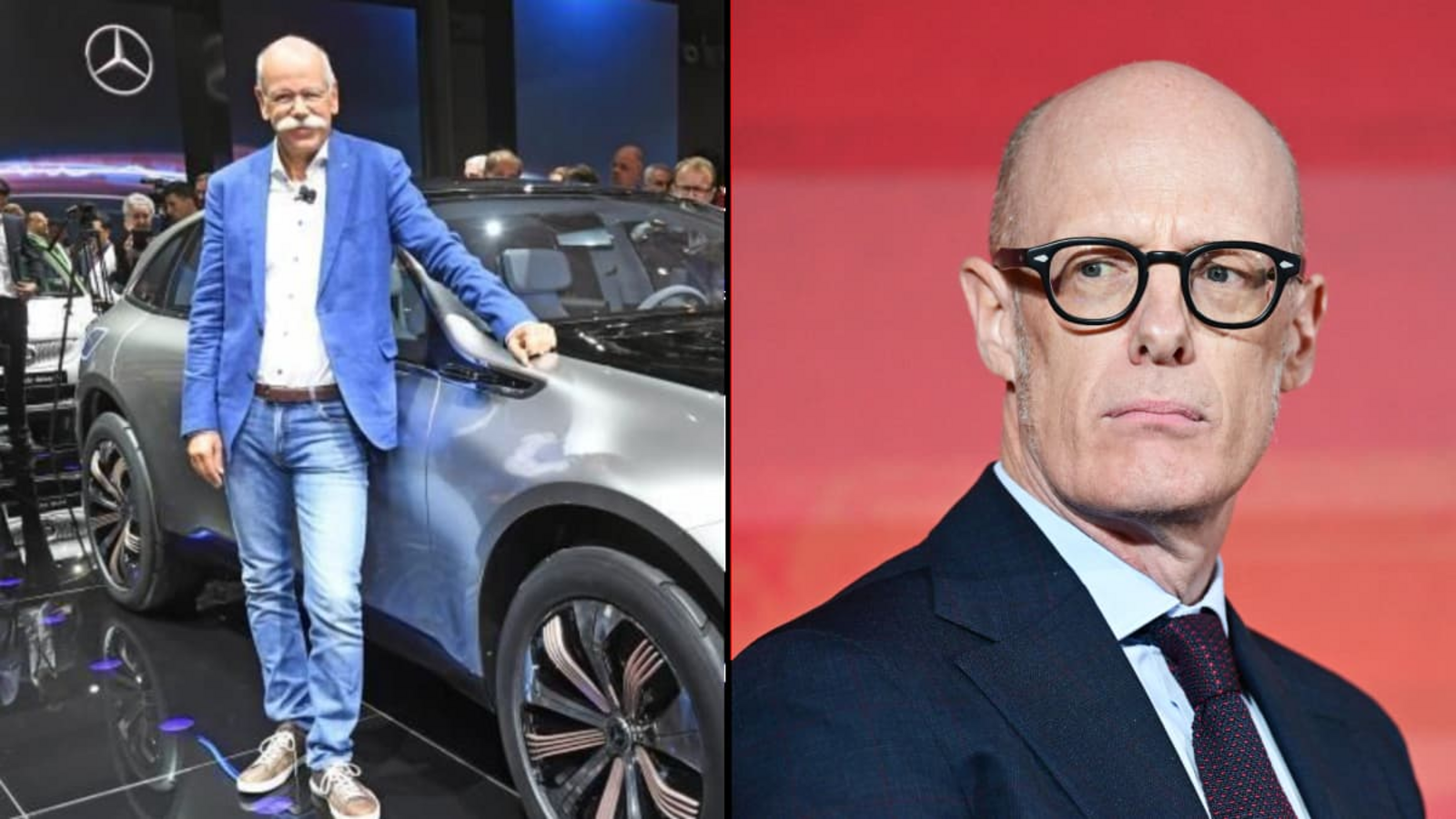 Dieter Zetsche mochte es als Mercedes-Chef in Jeans etwas legerer, Porsche-Chef Michael Leiters hingegen setzt in seinem Unternehmen wieder auf die Stoffhose.Uli Deck / Bernd Weißbrod/dpa