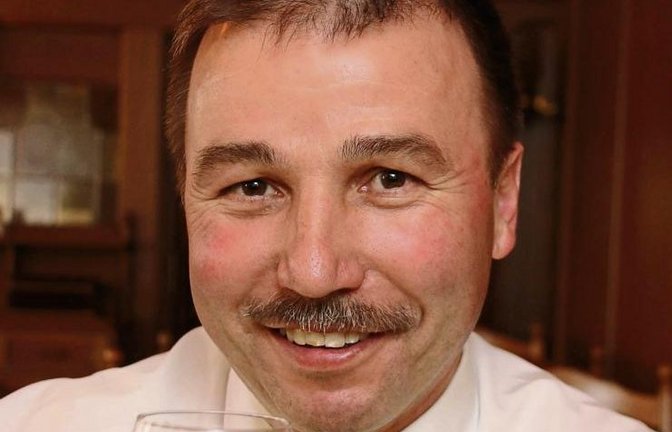 Auf ein Viertele mit Konrad Epple. Foto: Bögel