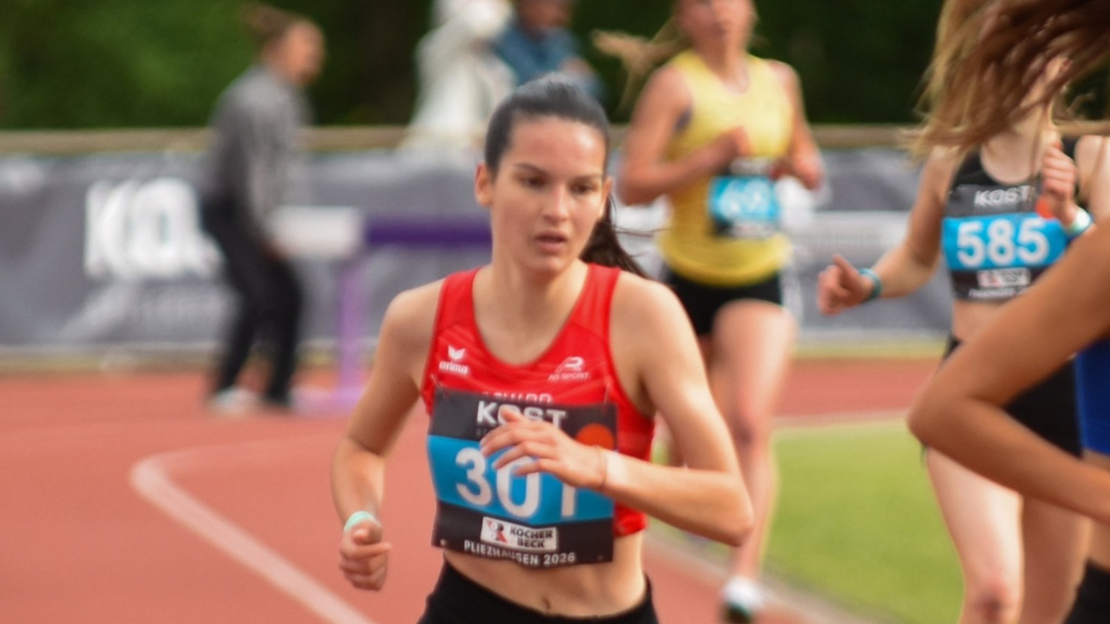 Chiara Heidinger verbessert in Pliezhausen nicht nur ihre persönliche Bestleistung sondern auch den LG-Rekord. Foto: privat