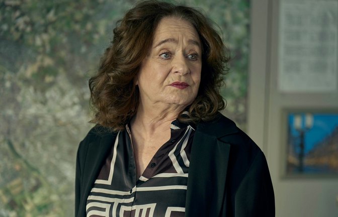 Die Zuschauer werden sie und ihre Reibeisenstimme vermissen: Staatsanwältin Wilhelmine Klemm (Mechthild Großmann).<span class='image-autor'>Foto: WDR/Frank Dicks</span>