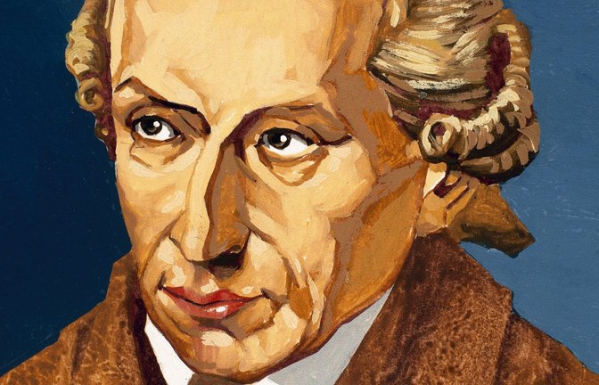 Immanuel Kant in moderner Anmutung: seine Schriften sind in einer taumelnden Welt aktueller denn je.<span class='image-autor'>Foto: imago/Kena Images</span>