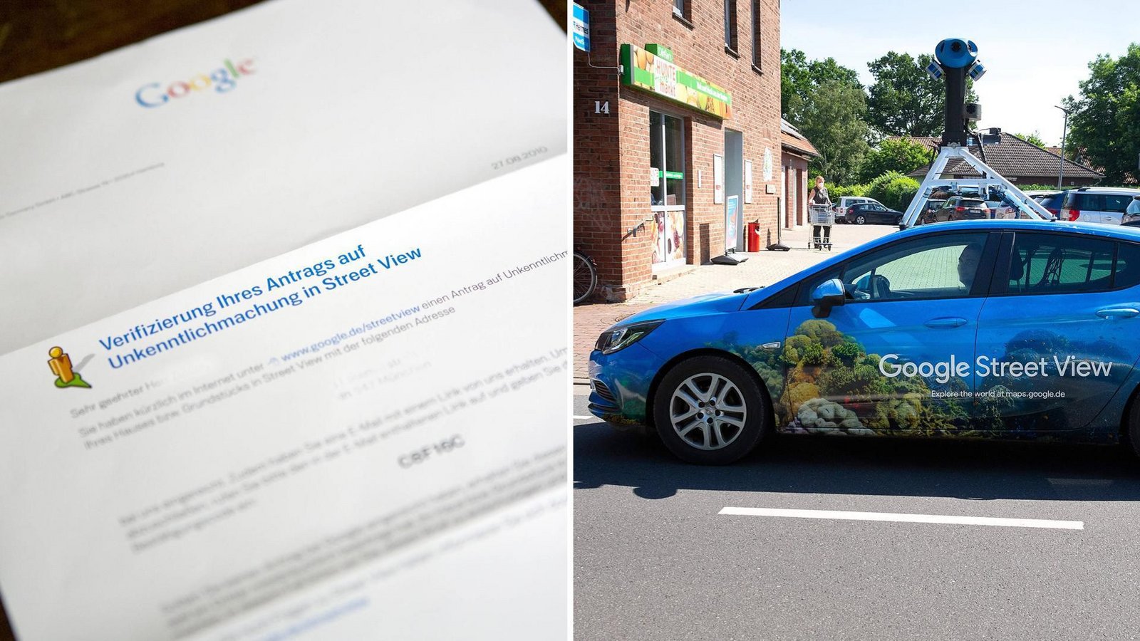 Wer nicht möchte, dass sein eigenes Haus bei Google Maps zu sehen ist, kann der  Veröffentlichung der Aufnahmen widersprechen.Foto: imago images/M.Zettler