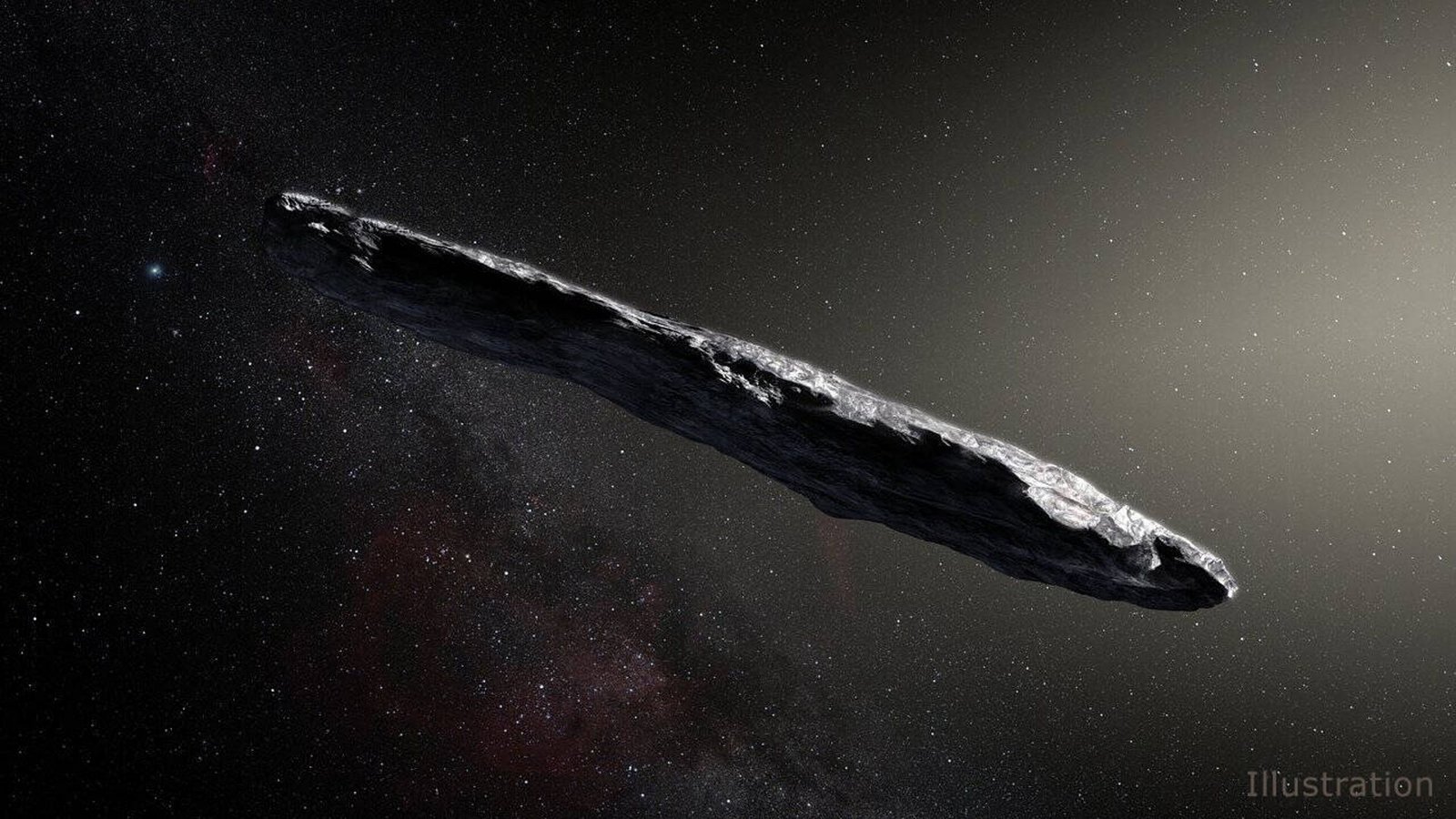 Buchstäblich ein Himmelskörper aus einer anderen Welt: das interstellare Objekt 1I/’Oumuamua, das im Jahr unser Sonnensystem passierte.Foto: Imago/Zuma Press Buchstäblich ein Himmelskörper aus einer anderen Welt: das interstellare Objekt 1I/’Oumuamua, das im Jahr unser Sonnensystem passierte.Foto: Imago/Zuma Press