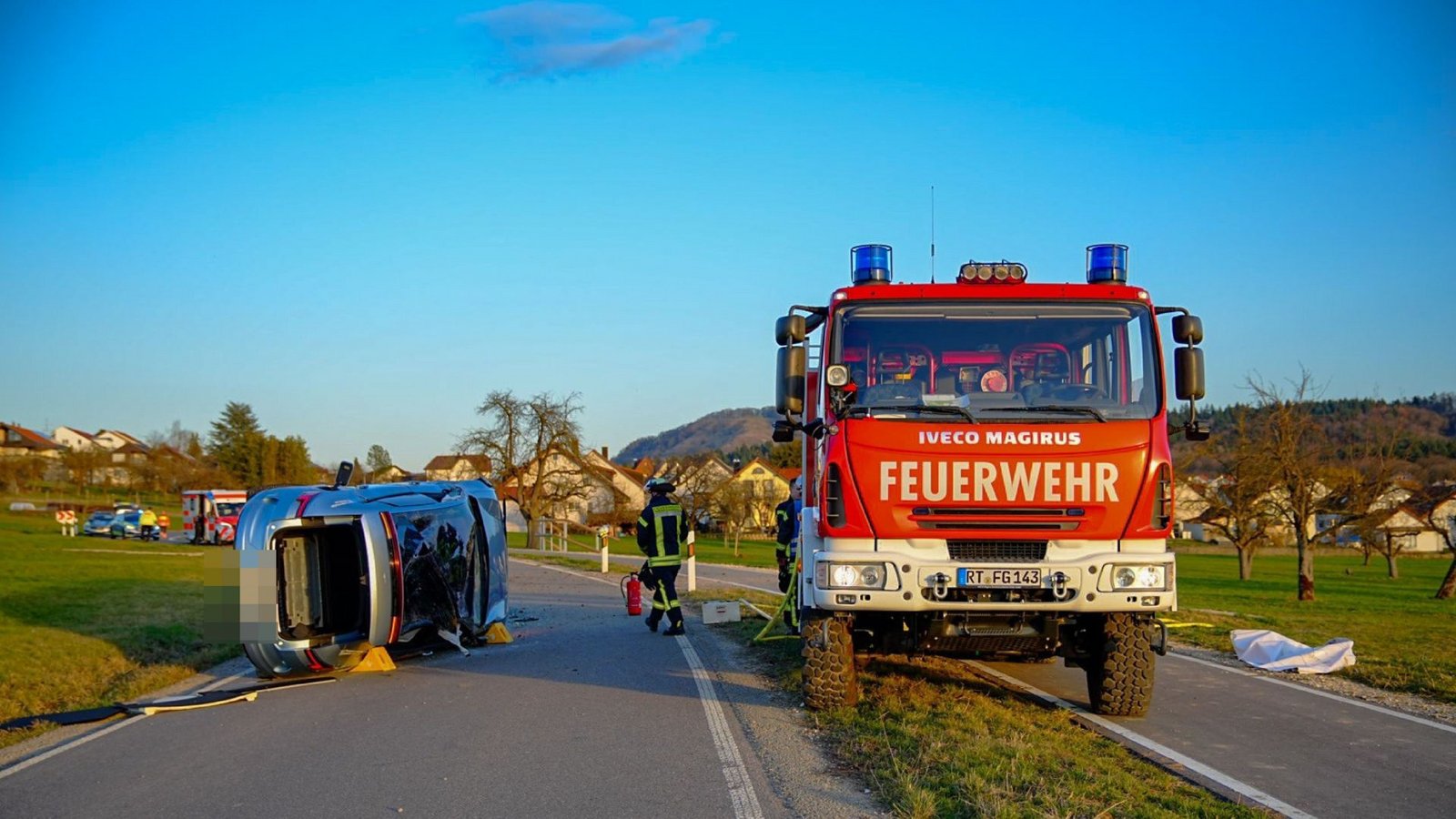 Die Feuerwehr war ebenfalls vor Ort.Foto: SDMG/SDMG / Kaczor