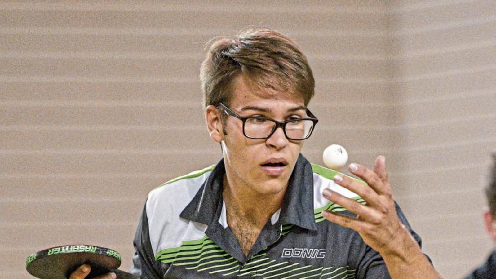 Pascal Wisirenko holte gegen den TTV Knittlingen den einzigen Einzelpunkt für den TSV Hochdorf, der mit 2:9 unterlag. Foto: Archiv/Leitner
