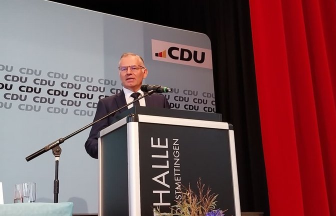 Norbert Lins ist neuer Bezirksvorsitzender der CDU Württemberg-Hohenzollern.<span class='image-autor'>Benjamin Roth</span>