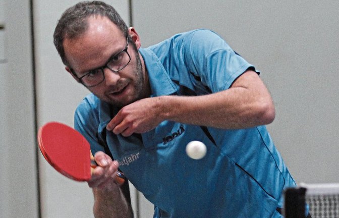 Philipp Gutjahr machte den Mannschaftserfolg für den TSV Kleinglattbach mit seinem Sieg in der zweiten Einzelrunde perfekt. Foto: Archiv/Nachreiner