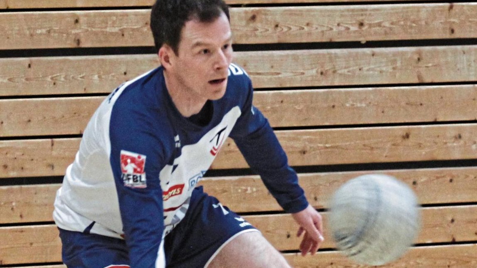 Marco Lochmahr hat „phasenweise unmögliche Bälle nach vorne an die Leine gebracht“, lobt sein Trainer Kolja Meyer. Foto: Nachreiner