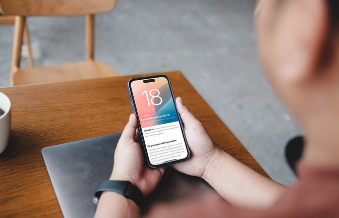 iOS 18.1 ist schon bald verfügbar.<span class='image-autor'>Foto: Thaspol Sangsee / shutterstock.com</span>