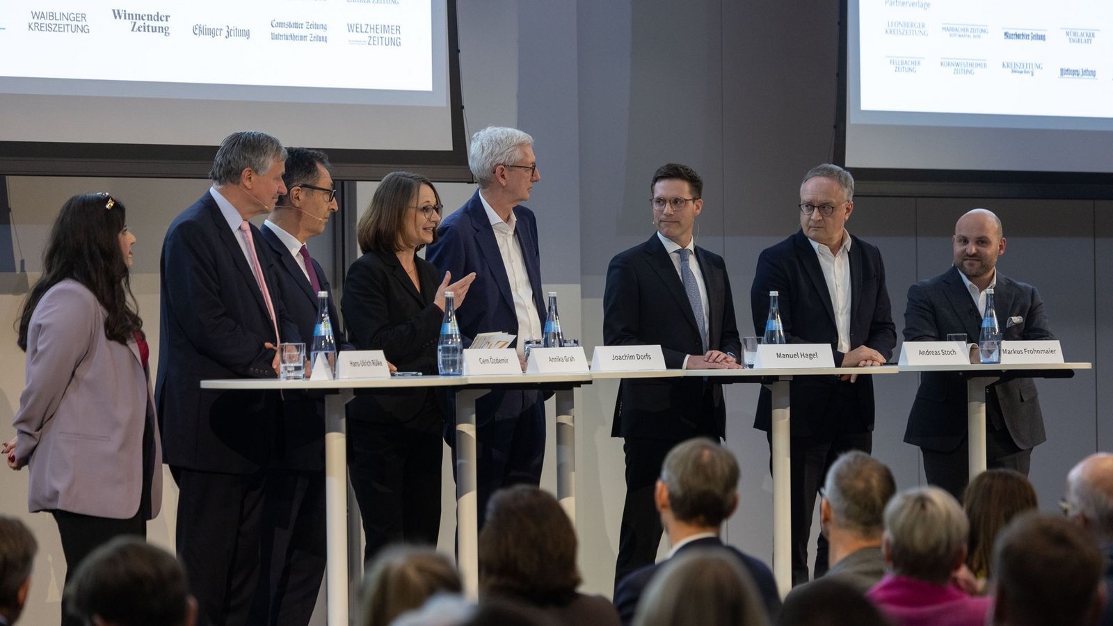 Bei der Wahlveranstaltung dieser Zeitung waren alle aussichtsreichen Kandidaten auf dem Podium.Foto: Lichtgut/Leif Piechowski Bei der Wahlveranstaltung dieser Zeitung waren alle aussichtsreichen Kandidaten auf dem Podium.Foto: Lichtgut/Leif Piechowski