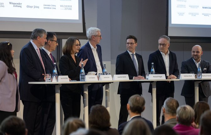 Bei der Wahlveranstaltung dieser Zeitung waren alle aussichtsreichen Kandidaten auf dem Podium.<span class='image-autor'>Foto: Lichtgut/Leif Piechowski</span>