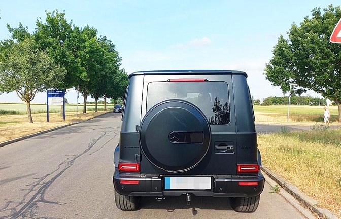 Das Streitobjekt: ein Mercedes-AMG G 63, frisch nach der Auslieferung<span class='image-autor'>Foto: privat</span>