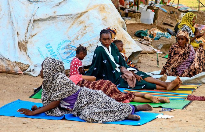 Millionen Menschen sind auf der Flucht aus dem Sudan. Das Leid ist unermesslich.<span class='image-autor'>Foto: AFP</span>