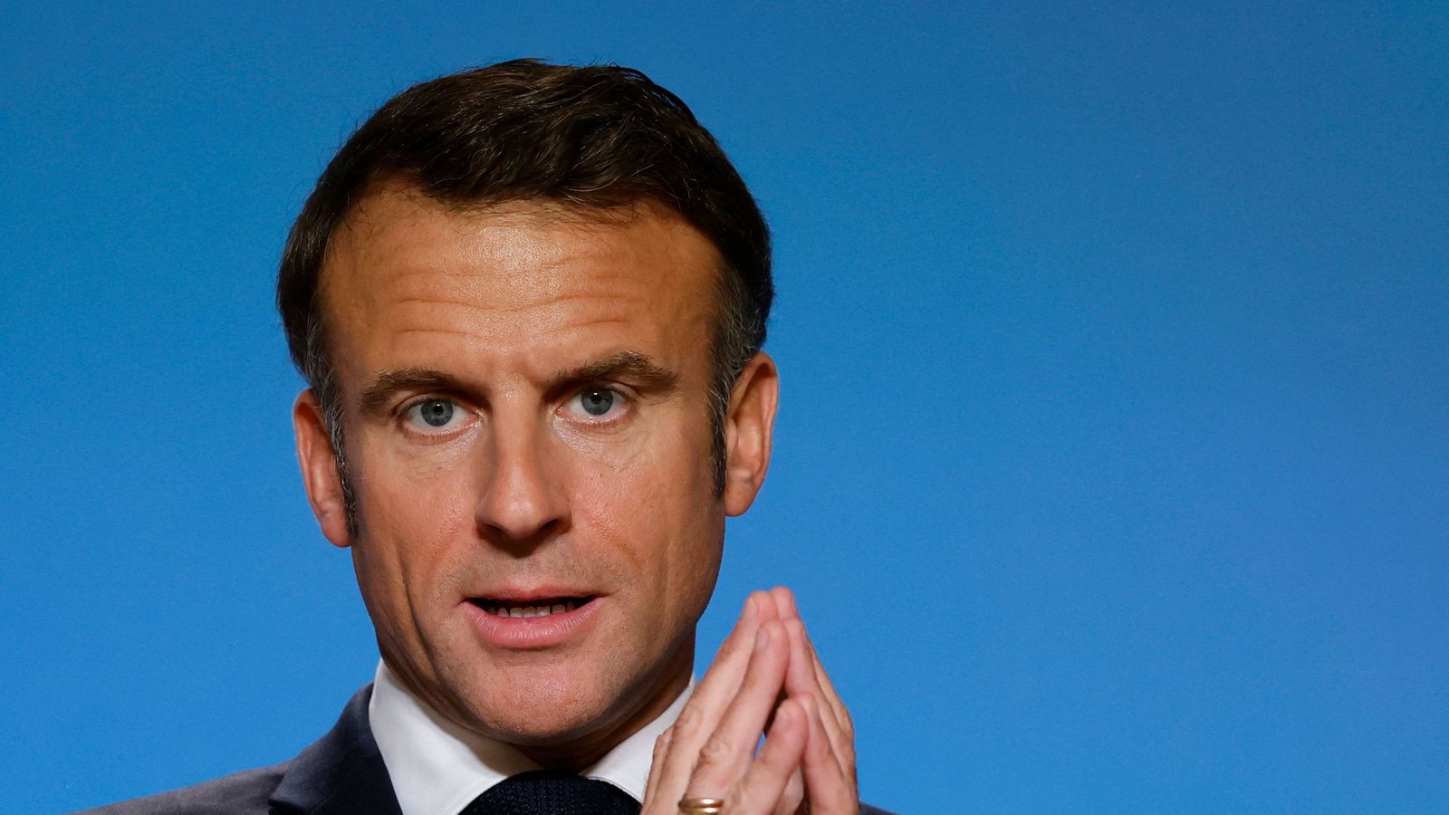 Präsident Emmanuel MacronFoto: AFP/LUDOVIC MARIN Präsident Emmanuel MacronFoto: AFP/LUDOVIC MARIN
