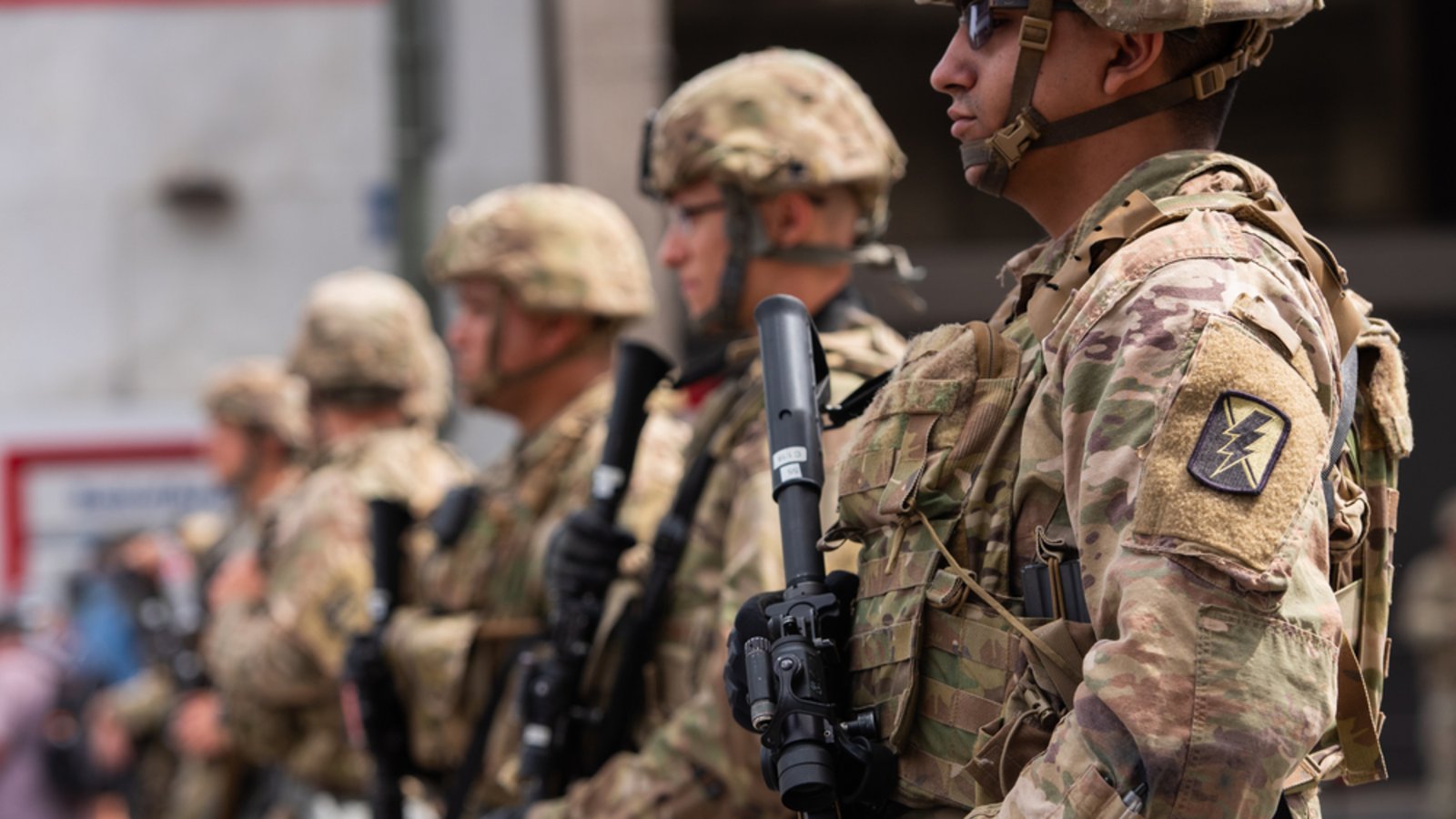 Die Nationalgarde ist in den USA eng mit dem Militär verzahnt.Foto: Hayk_Shalunts/ Shutterstock Die Nationalgarde ist in den USA eng mit dem Militär verzahnt.Foto: Hayk_Shalunts/ Shutterstock
