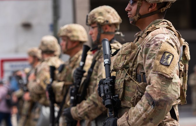 Die Nationalgarde ist in den USA eng mit dem Militär verzahnt.<span class='image-autor'>Foto: Hayk_Shalunts/ Shutterstock</span>