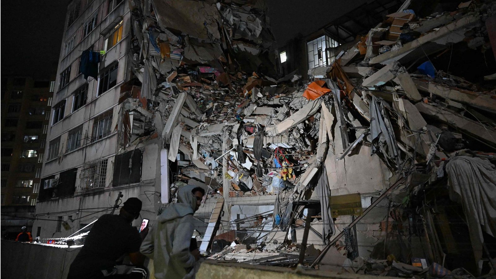 Die Erdbeben haben viele Gebäude zum Einstürzen gebracht.Foto: AFP/FEDERICO PARRA