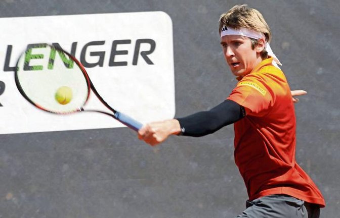 Im Hauptfeld des Challenger-Turniers von Vicenza: Cedrik-Marcel Stebe Foto: Archiv/Küppers