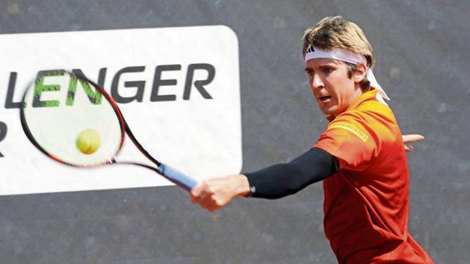 Im Hauptfeld des Challenger-Turniers von Vicenza: Cedrik-Marcel Stebe Foto: Archiv/Küppers