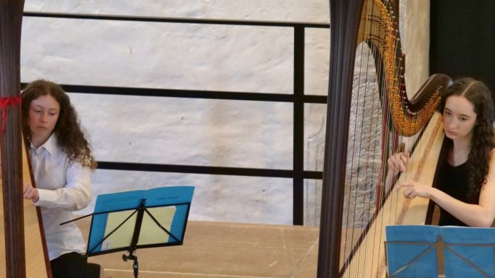 Harfenmusik für die Seele von Lilli Rudolph und Helene Lösch. Harfenmusik für die Seele von Lilli Rudolph und Helene Lösch.