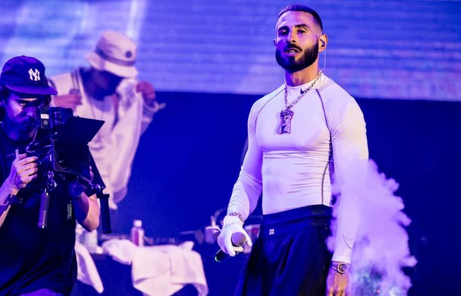 Wird nicht in Stuttgart auftreten: Rapper Shindy (Archivbild)<span class='image-autor'>IMAGO/HMB-Media</span>
