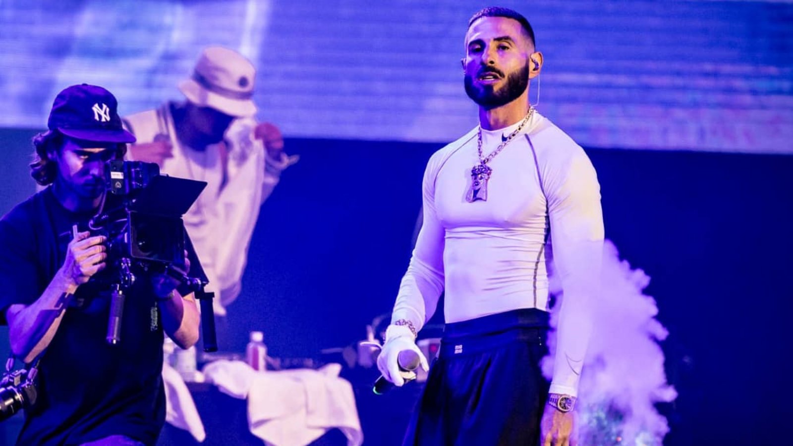 Wird nicht in Stuttgart auftreten: Rapper Shindy (Archivbild)IMAGO/HMB-Media Wird nicht in Stuttgart auftreten: Rapper Shindy (Archivbild)IMAGO/HMB-Media