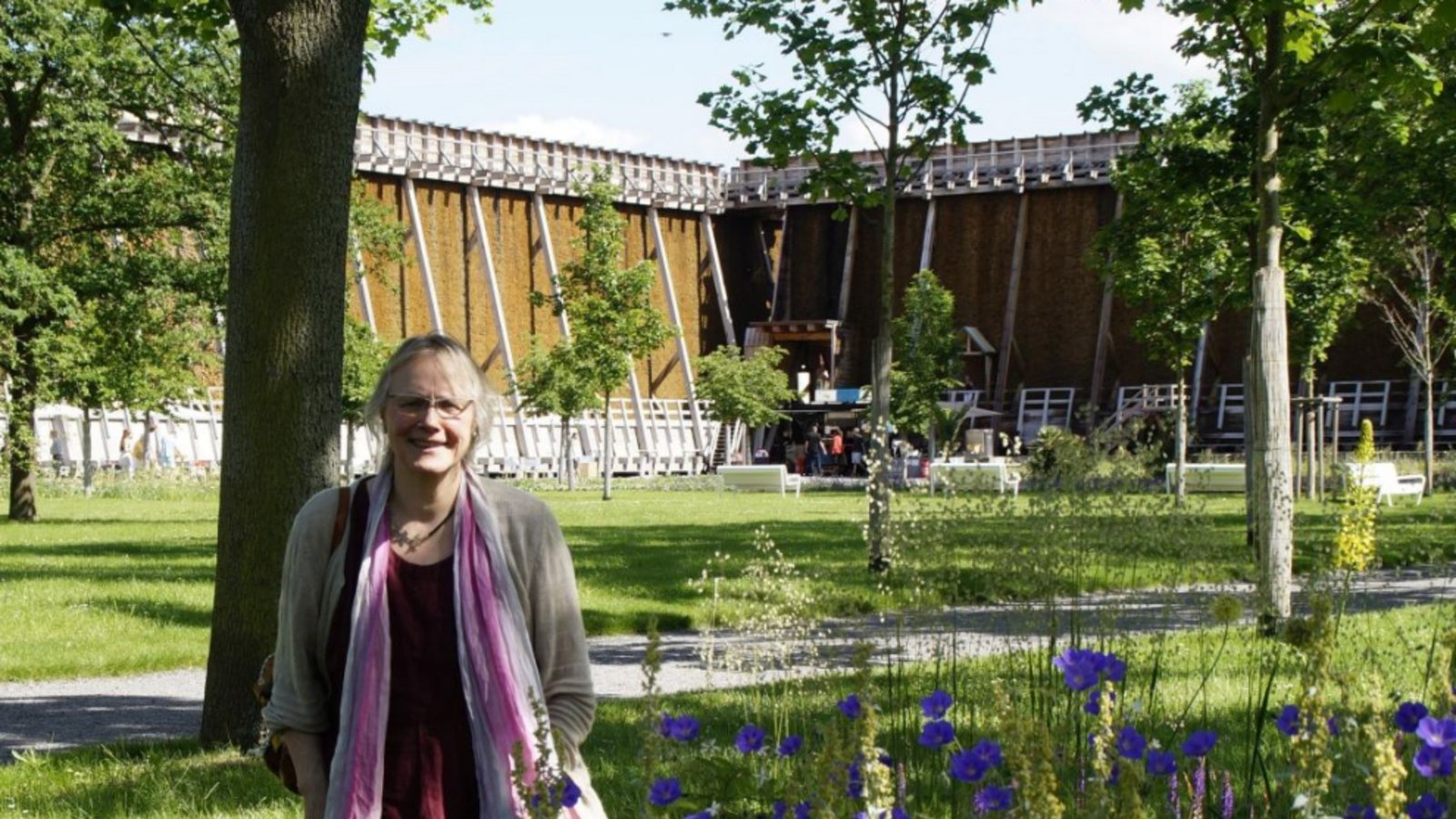 Superintendentin Christiane Kellner auf der Landesgartenschau in Bad Dürrenberg. Foto: p Superintendentin Christiane Kellner auf der Landesgartenschau in Bad Dürrenberg. Foto: p