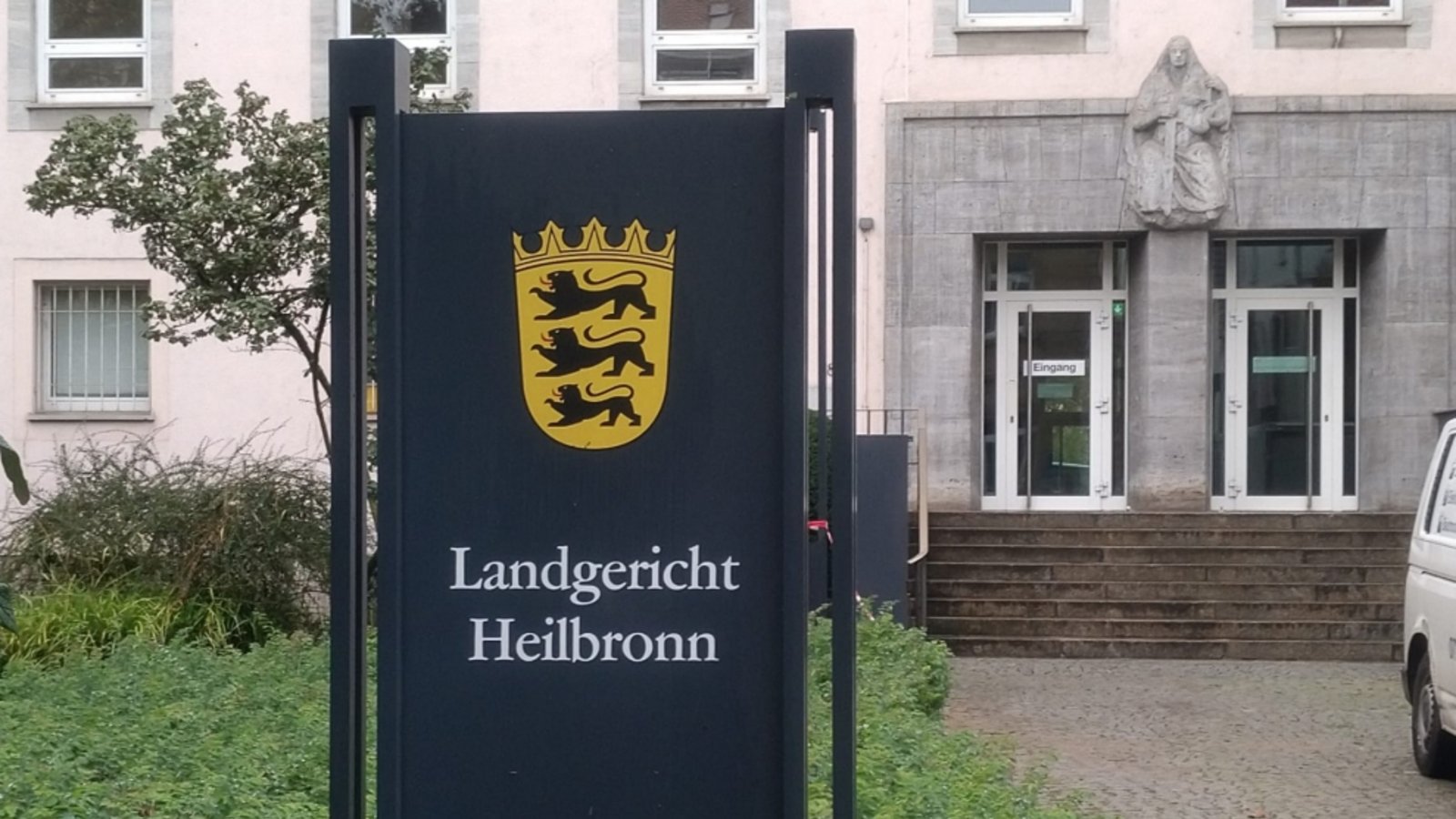 Vor dem Landgericht wird ein versuchter Mord in Häfnerhaslach verhandelt. Foto: Küppers