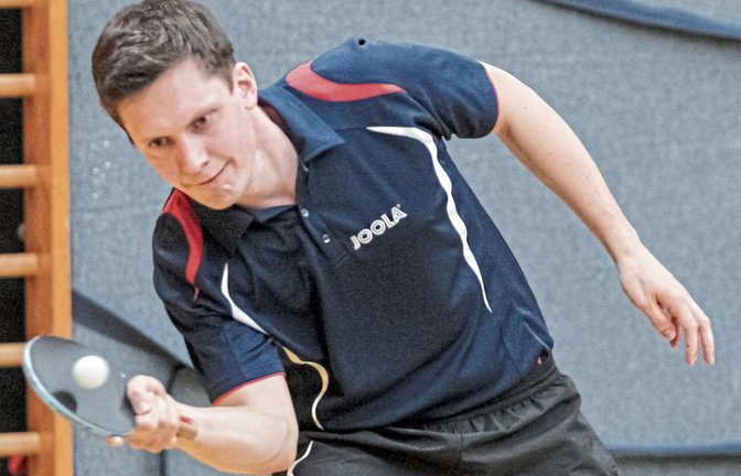 Michael Zucker (Foto) ist richtig motiviert. „Er trainiert wie ein Wilder“, sagt Kleinglattbachs Mannschaftsführer Philipp Gutjahr. Foto: Simecek