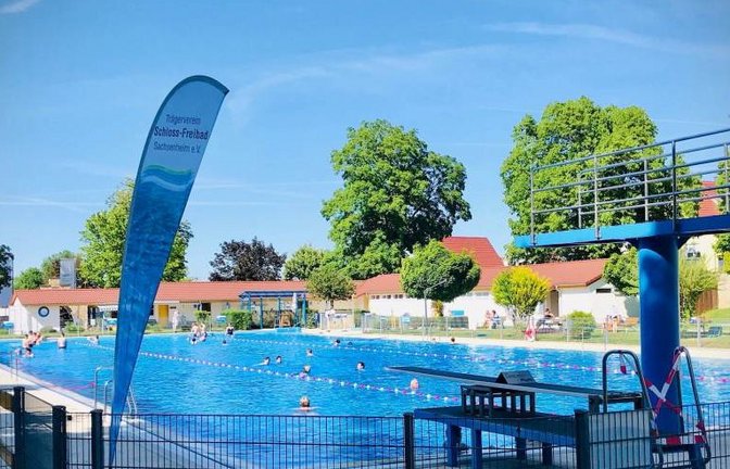 Mit dem Geld kann der Trägerverein das Schloss-Freibad modernisieren.  Archivfoto: p