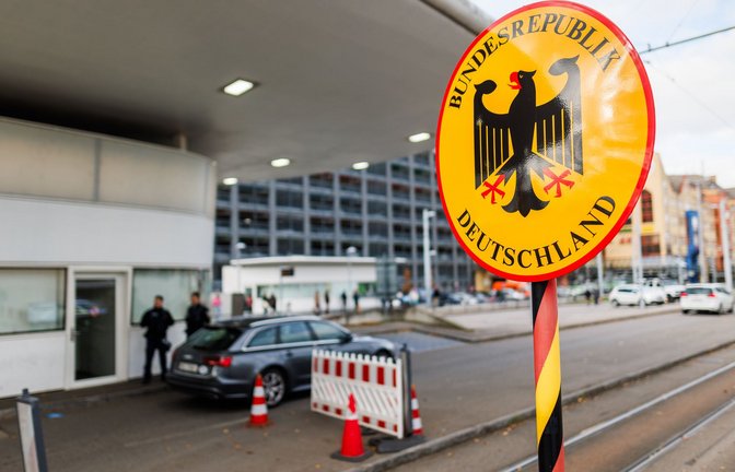 Der Grenzübergang zwischen Deutschland und der Schweiz in Weil am Rhein.<span class='image-autor'>Foto: dpa/Philipp von Ditfurth</span>