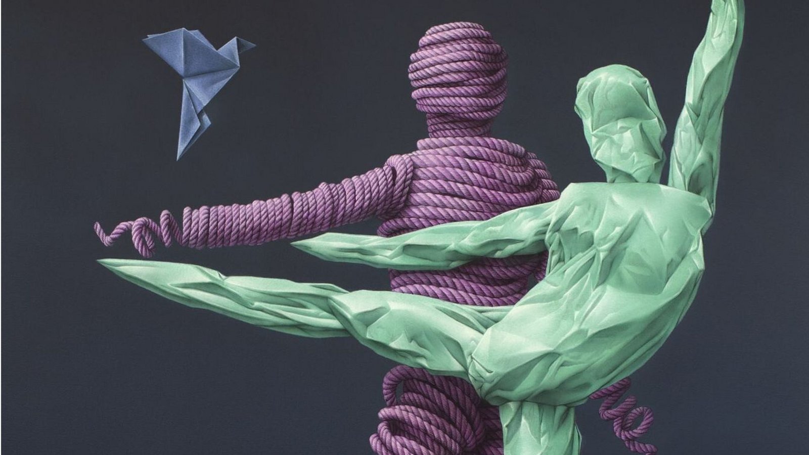 Bei Schlichtenmaier: Eckart Hahns „Pas de Deux 3“Foto: Eckart Hahn