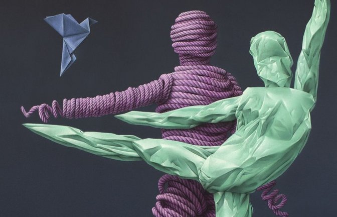 Bei Schlichtenmaier: Eckart Hahns „Pas de Deux 3“<span class='image-autor'>Foto: Eckart Hahn</span>